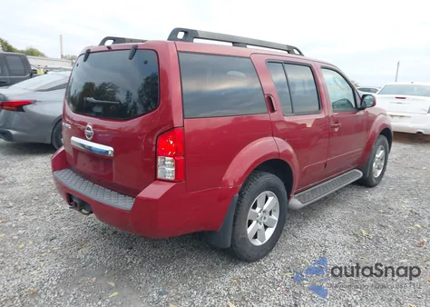 2012 Nissan Pathfinder Sv из США, поврежденный, VIN 5N1AR1NB8CC611970